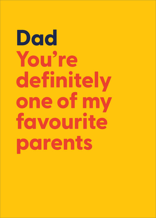 Believe the Type Birthday Card for Dad, Hum Design