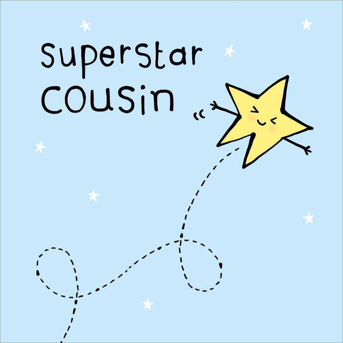 Benny Birthday Card for Cousin, Cute Design