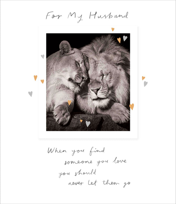 Carlton Birthday Card for Husband, Conv Design