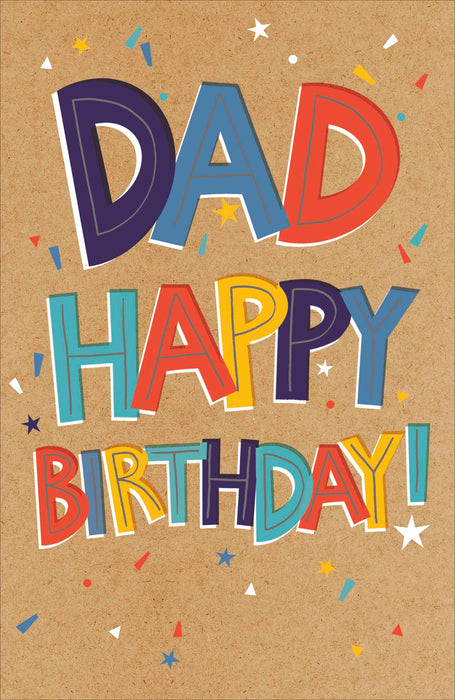 Carlton Birthday Card for Dad, Conv Design