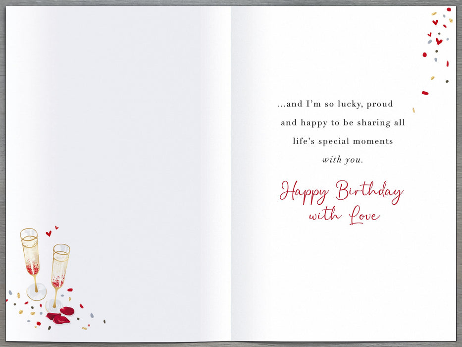 Simply Traditional Birthday Card for Husband, Conv Design