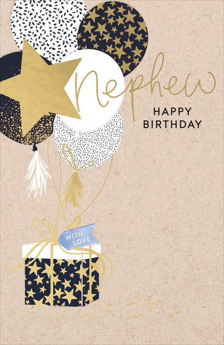 Gibson Birthday Card for Nephew, Conv Design