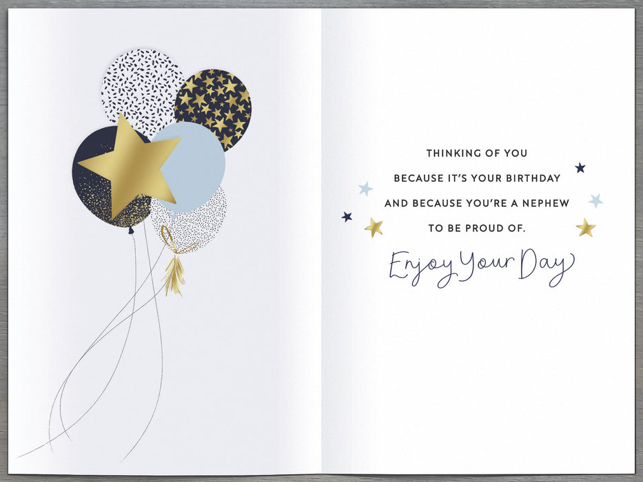 Gibson Birthday Card for Nephew, Conv Design
