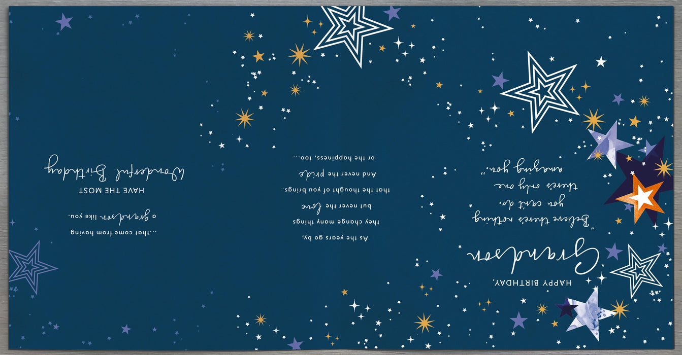 Gibson Birthday Card for Grandson, Conv Design