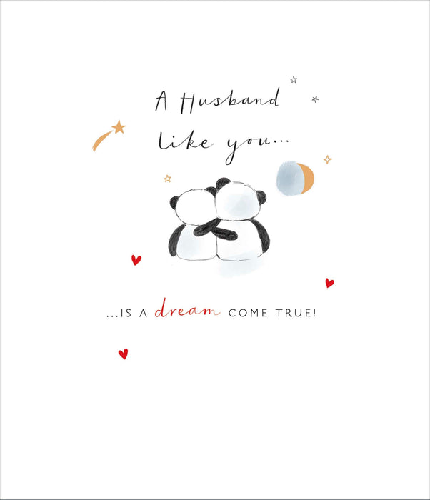 Carlton Birthday Card for Husband, Conv Design