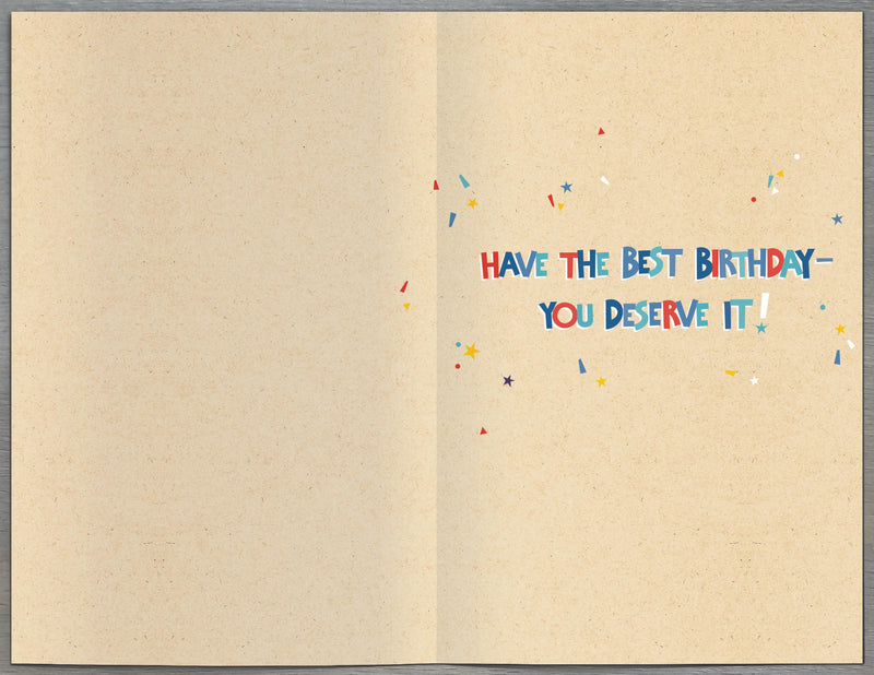 Carlton | Birthday Card Son | Happy Birthday Gifts | Him, Boys, Men | With Envelope