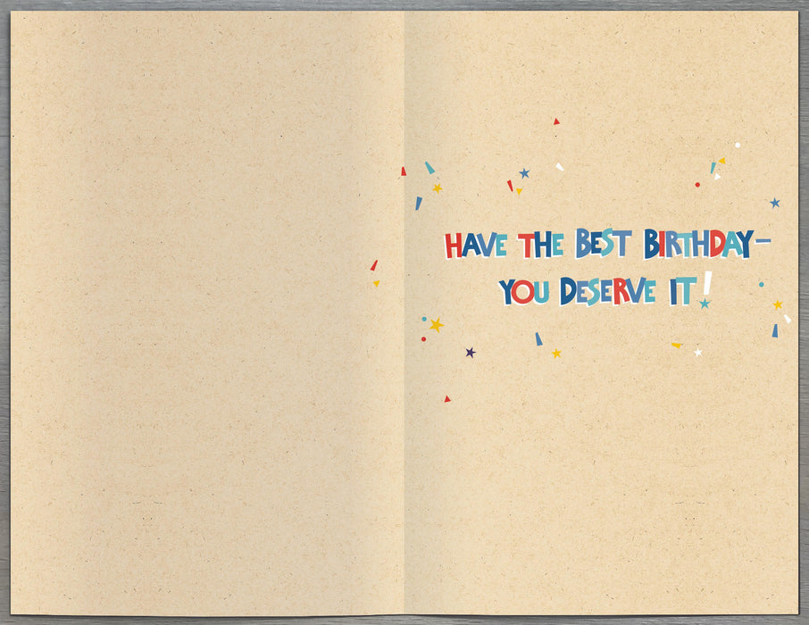 Carlton | Birthday Card Son | Happy Birthday Gifts | Him, Boys, Men | With Envelope