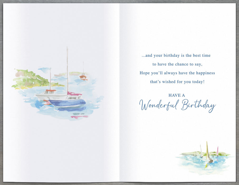 Gibson Birthday Card for Brother, Conv Design