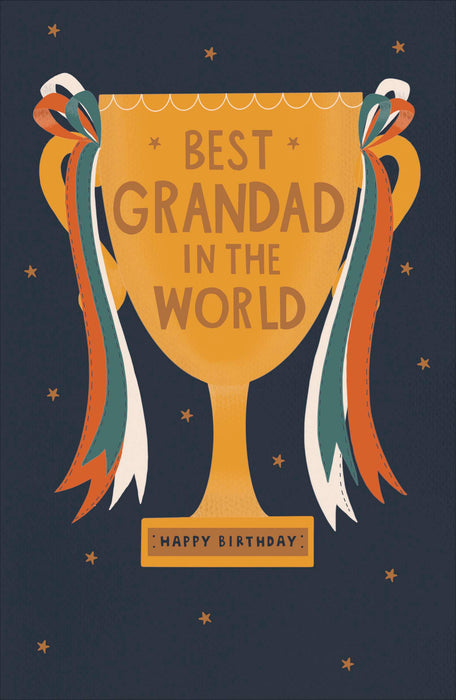 Gibson Birthday Card for Grandad, Conv Design