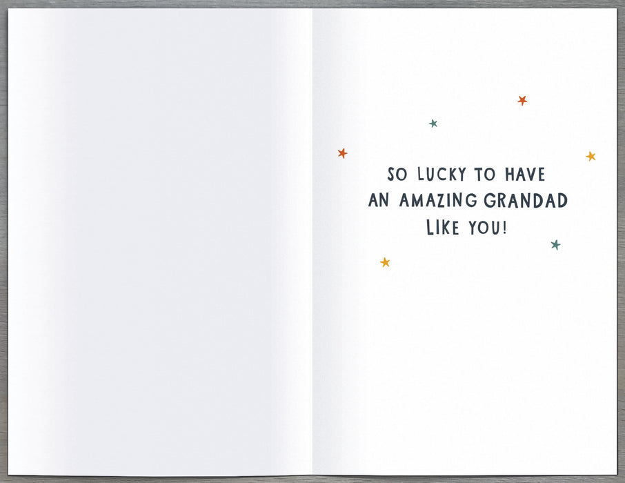 Gibson Birthday Card for Grandad, Conv Design