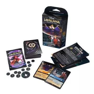 Disney Lorcana: Rise of the Floodborn TCG Starter Deck Amber & Sapphire (Set 2)