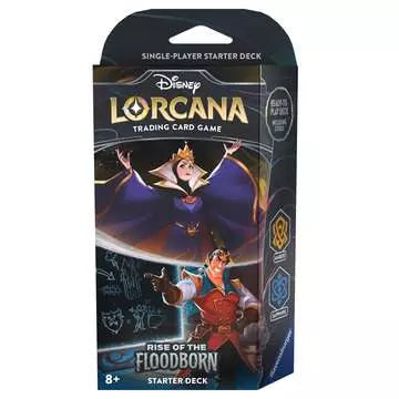 Disney Lorcana: Rise of the Floodborn TCG Starter Deck Amber & Sapphire (Set 2)