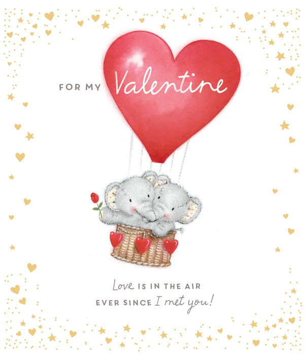Elliot and Buttons Valentine's Day Card for Partner, Cute Design, 112158