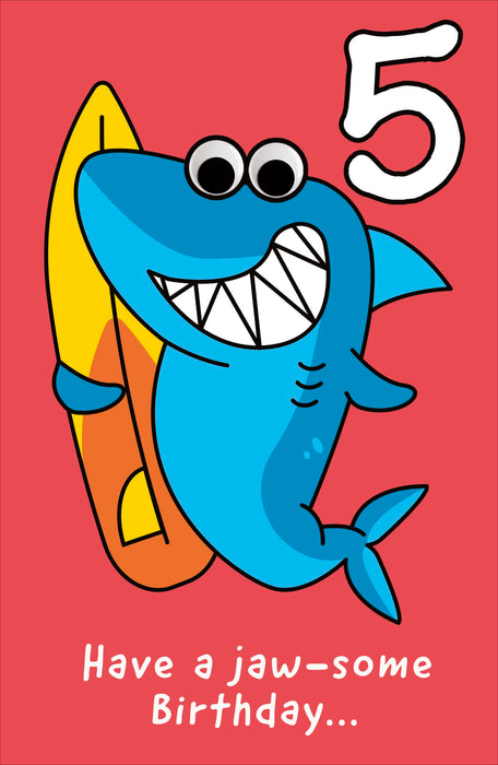 Eye Spy Birthday Card for 5, Juv Design