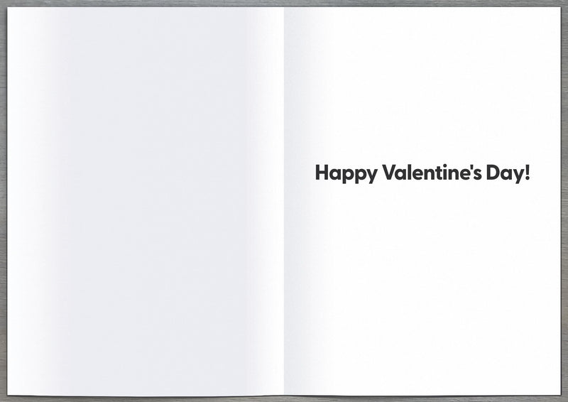 Believe the Type Valentine's Day Card for Husband, Humorous Design, 113105