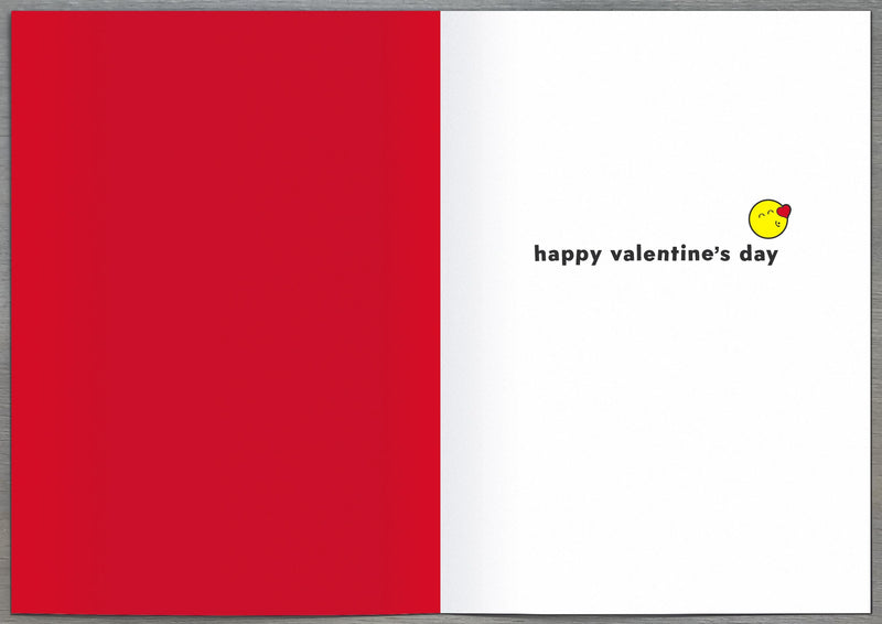 Smiley World Valentine's Day Card for Partner, 113116