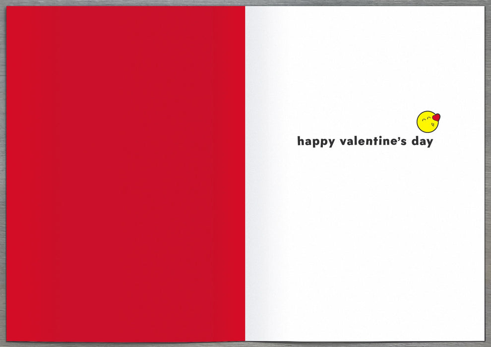 Smiley World Valentine's Day Card for Partner, 113117