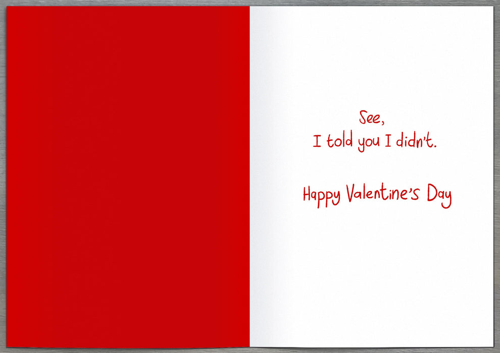 Giggles Valentine's Day Card for Partner, Humorous Design, 113120