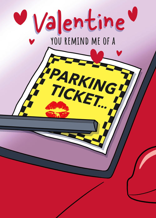 Giggles Valentine's Day Card for Partner, Humorous Design, 113123
