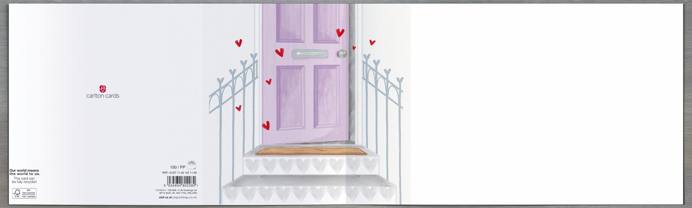 Carlton Valentine's Day Card for Partner, 113133