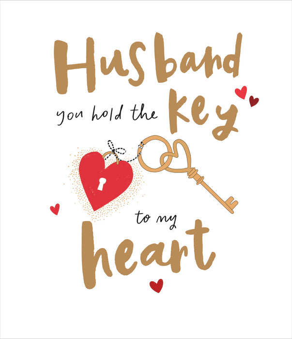 Carlton Valentine's Day Card for Husband, 113138