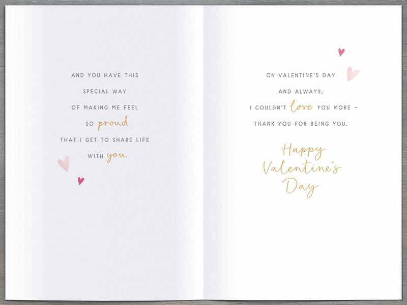 Gibson Valentine's Day Card for Partner, 113158