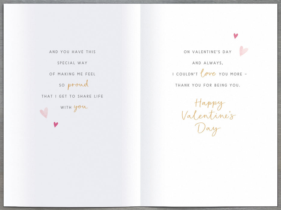 Gibson Valentine's Day Card for Partner, 113158