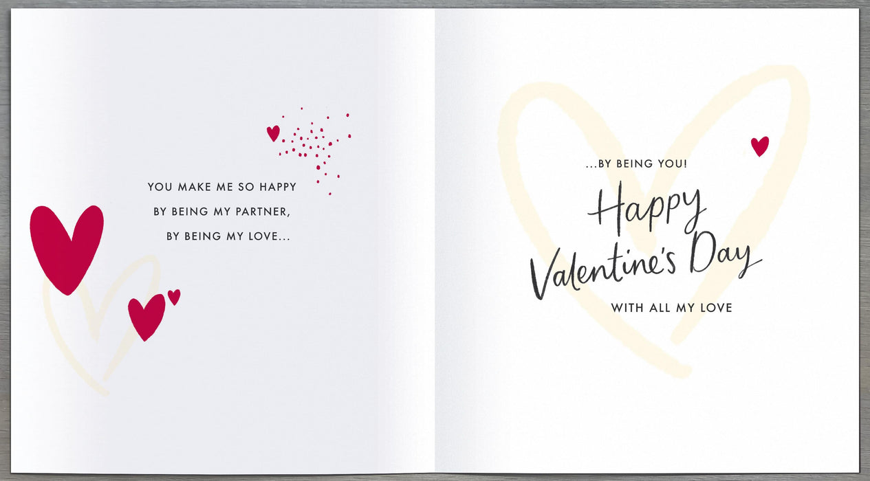 Carlton Valentine's Day Card for Partner, 113161