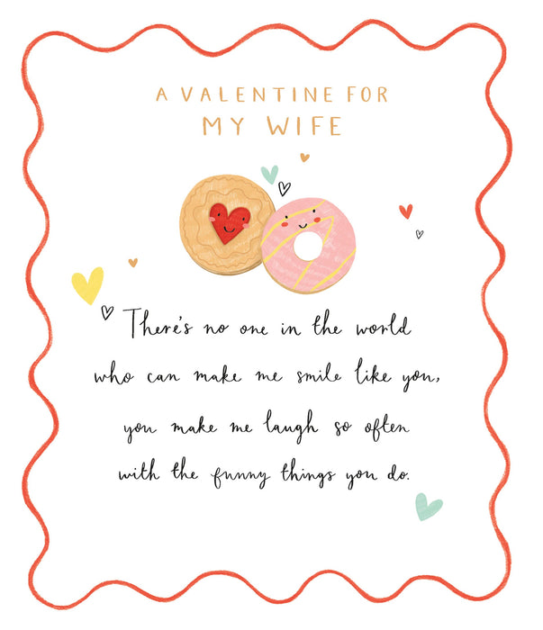 Amuslings Valentine's Day Card for Wife, 113168