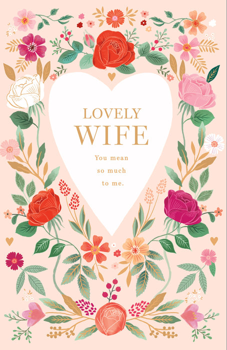 Gibson Valentine's Day Card for Wife, 113169