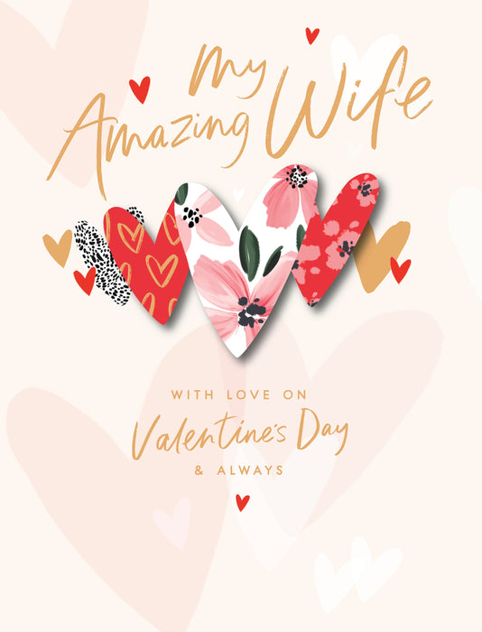 Carlton Valentine's Day Card for Wife, 113560