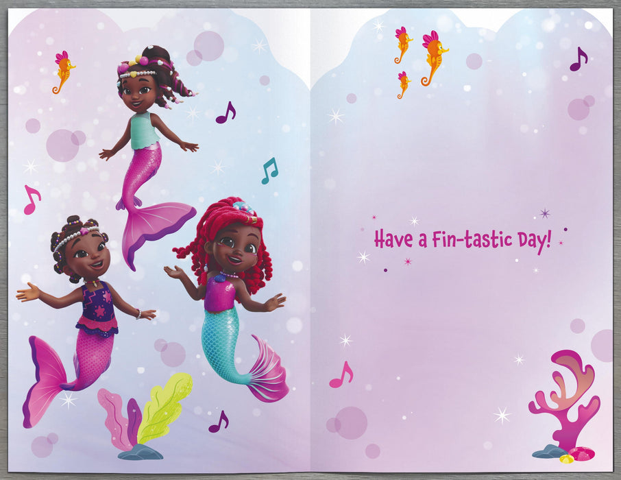 Disney Princess Birthday Card for 3, Juv Design