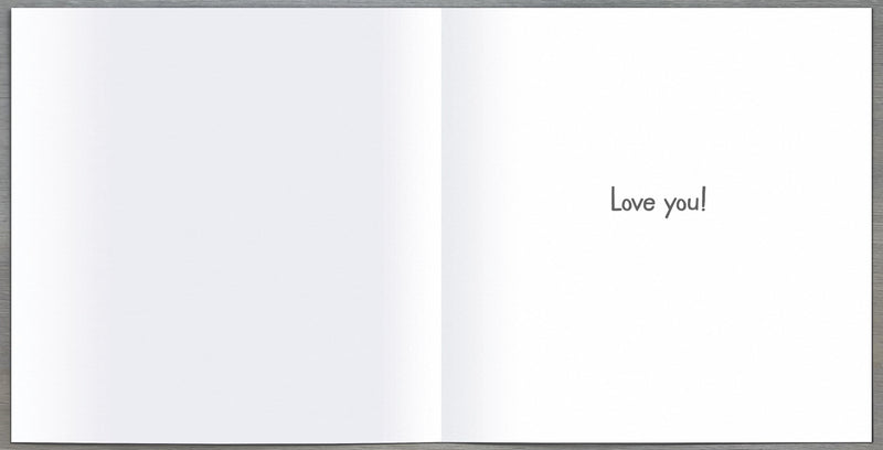 Wedding Anniversary Card Husband - back