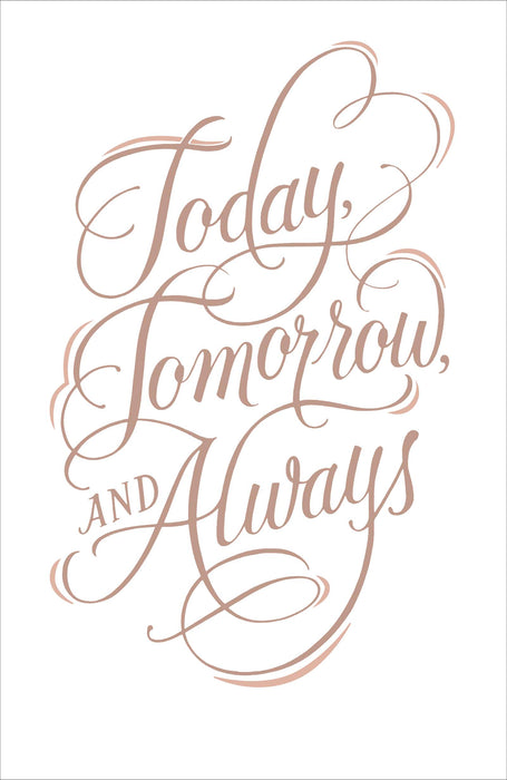 Gibson Wedding Card for Conv, Conv Design