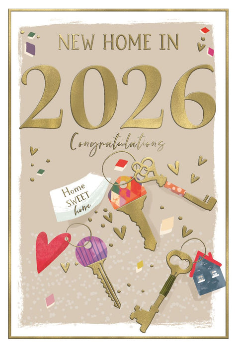 Congratulations on Your New Home Card 2026