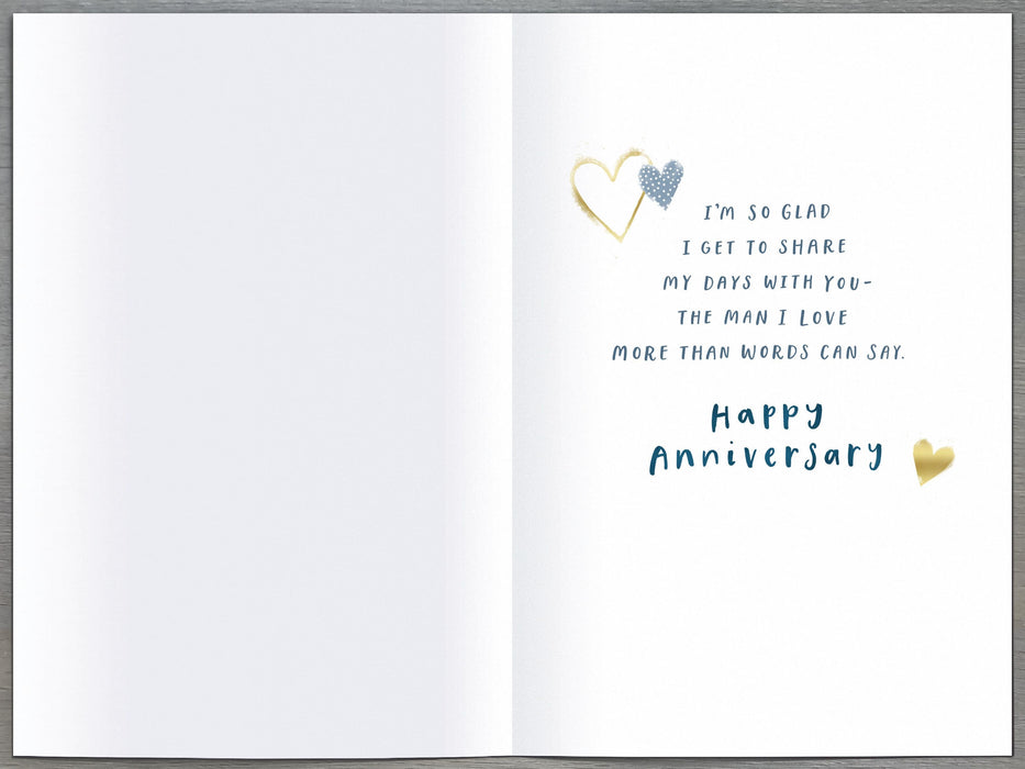 Gibson Anniversary Card for Wedding, Conv Design
