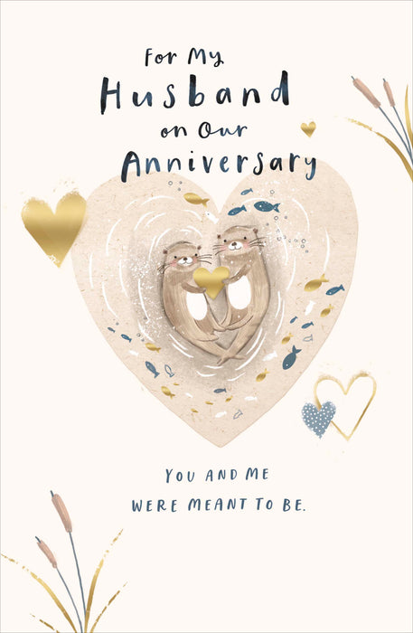 Gibson Anniversary Card for Wedding, Conv Design