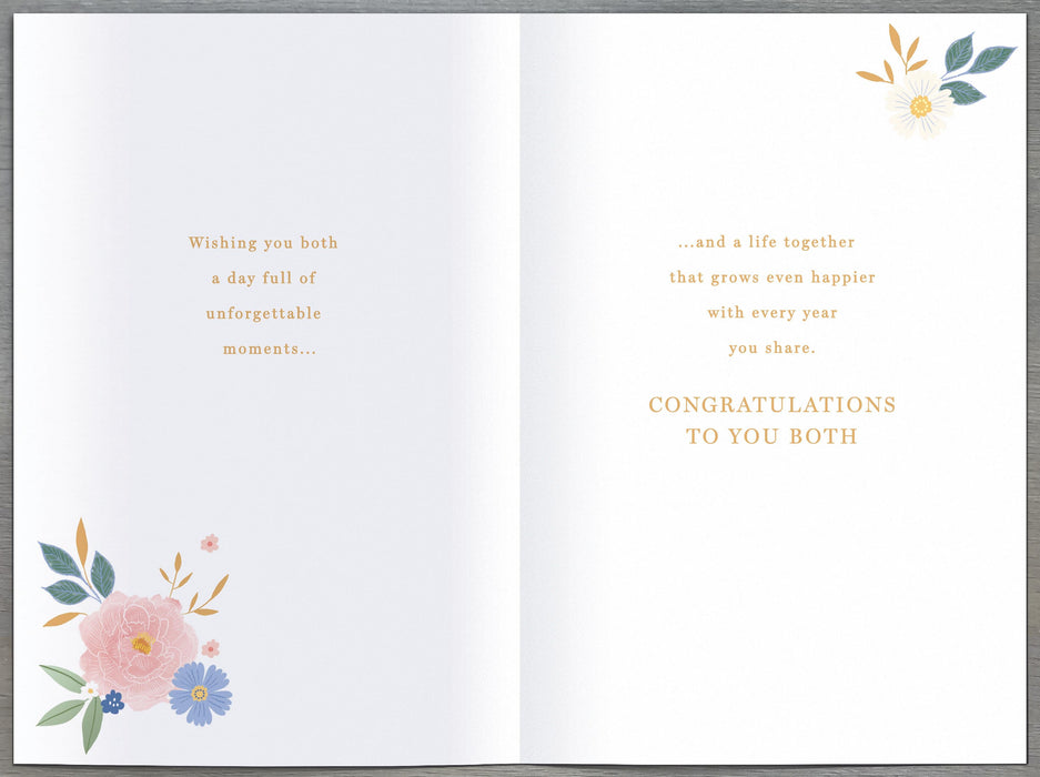 Gibson Wedding Card for Conv, Conv Design