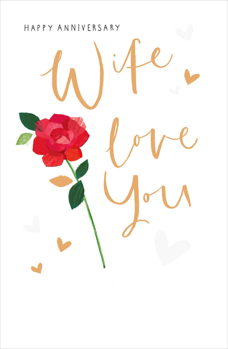 Gibson Anniversary Card for Wedding, Conv Design