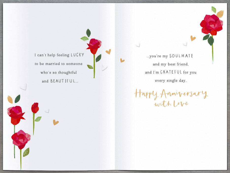 Gibson Anniversary Card for Wedding, Conv Design