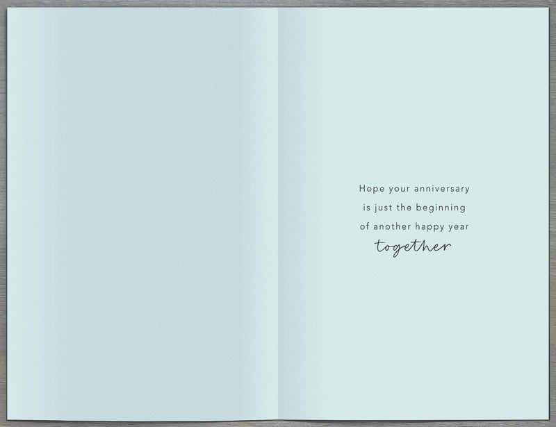 Gibson | Wedding Anniversary Card | Conventional Design | With Envelope