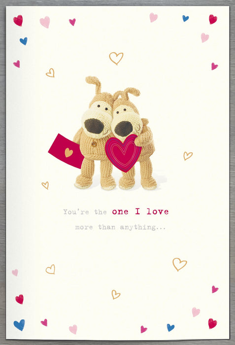 Boofle Valentine's Day Card for Partner, Cute Design, 118499