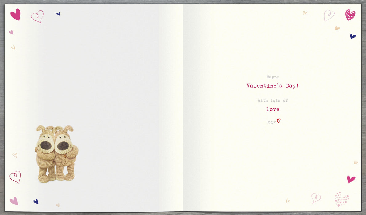 Boofle Valentine's Day Card for Partner, Cute Design, 118505