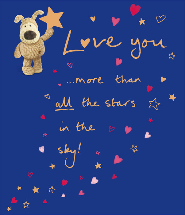 Boofle Valentine's Day Card for Partner, Cute Design, 118506