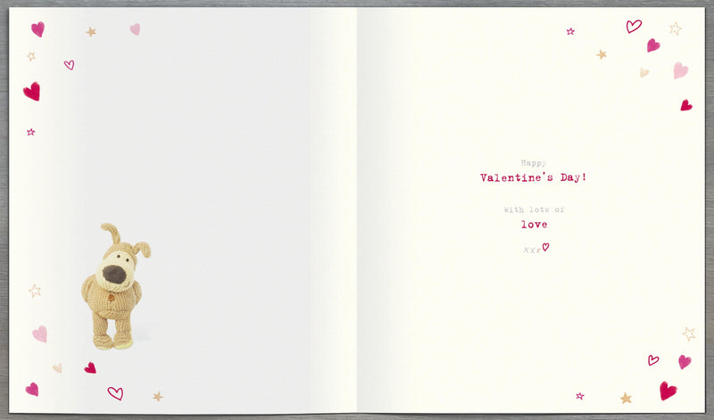 Boofle Valentine's Day Card for Partner, Cute Design, 118506