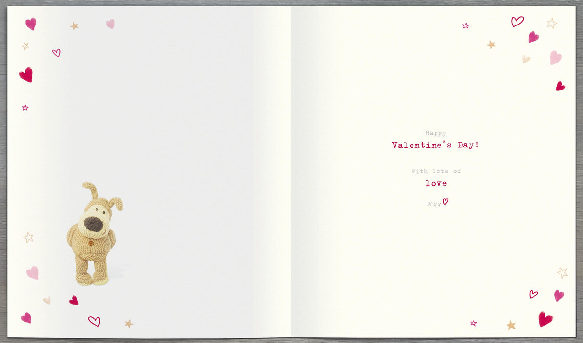Boofle Valentine's Day Card for Partner, Cute Design, 118506