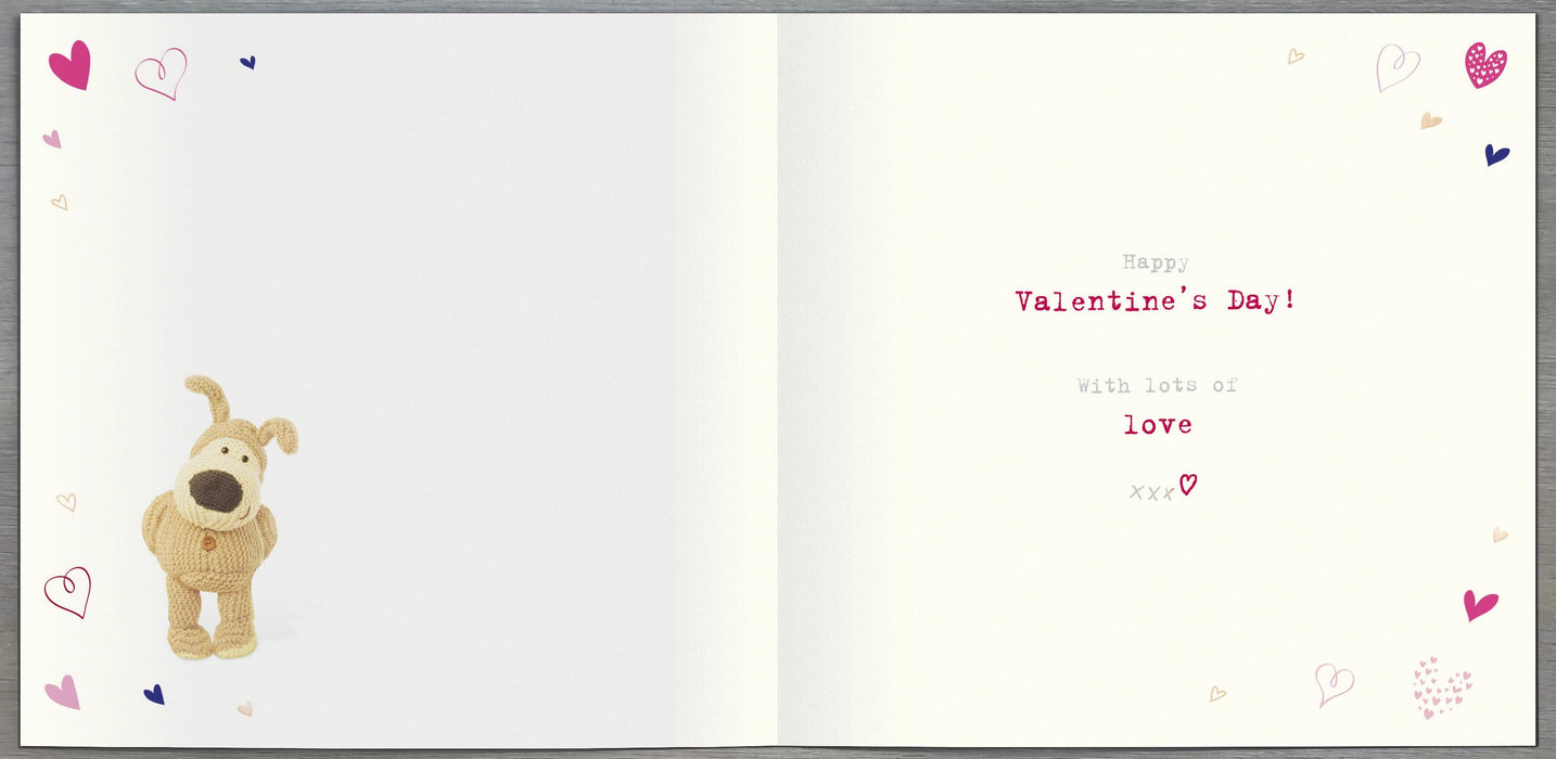 Boofle Valentine's Day Card for Partner, Cute Design, 118508