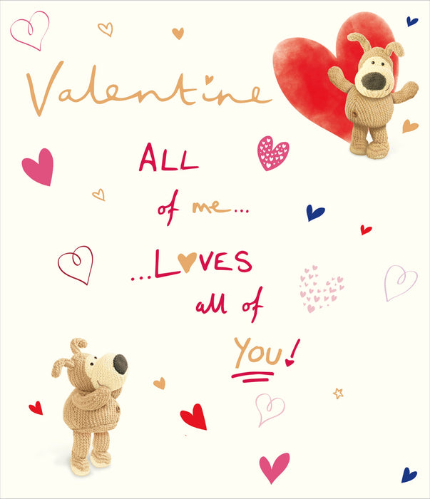 Boofle Valentine's Day Card for Partner, Cute Design, 118508