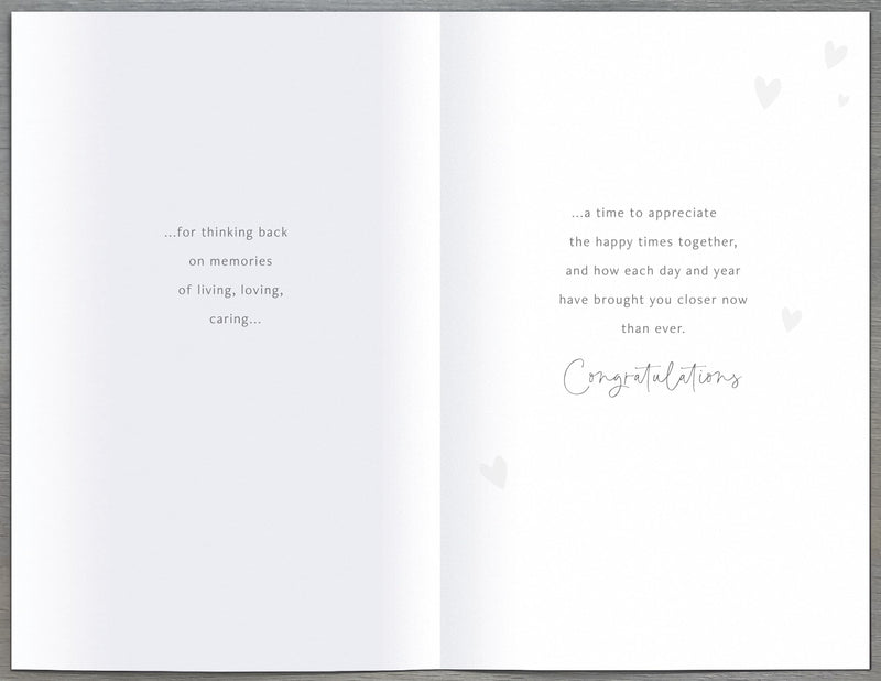 Gibson | Wedding Anniversary Card | Conventional Design | With Envelope