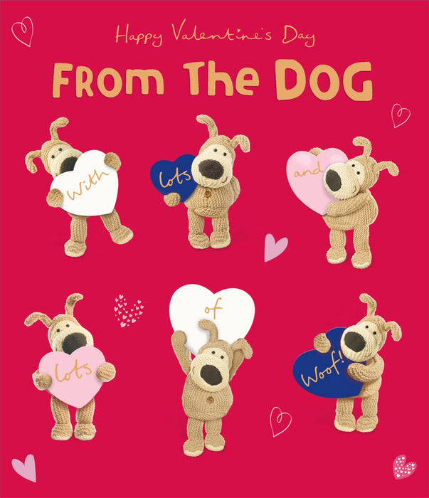 Boofle Valentine's Day Card for Partner, Cute Design, 118512